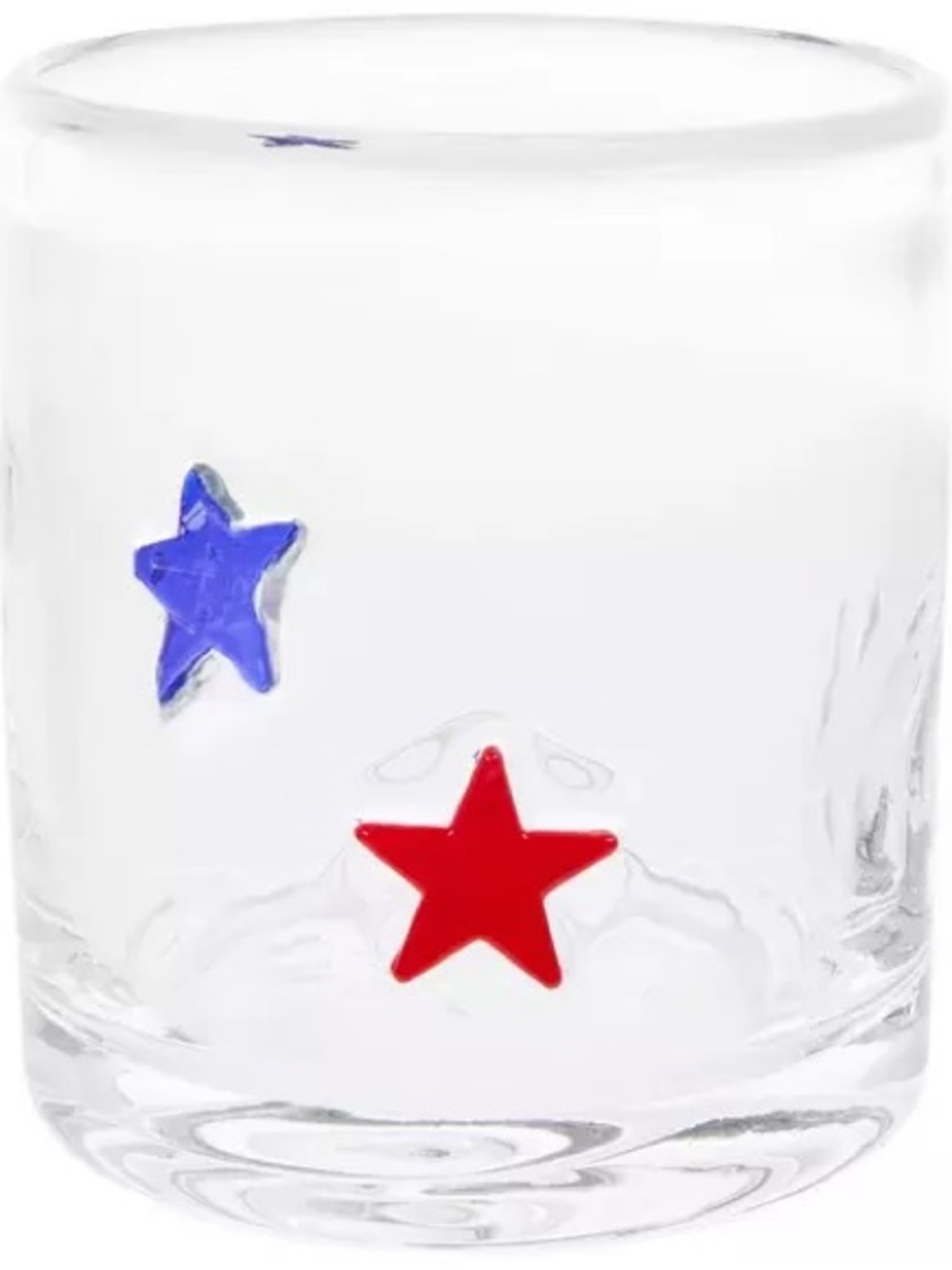 Red, White & Blue Stars Icon Glass